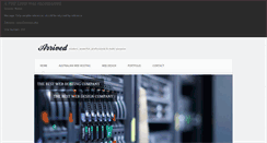 Desktop Screenshot of jywebsoft.com